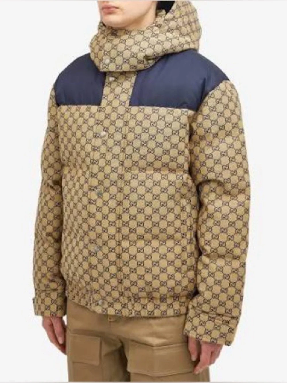 Gucci GG Canvas Down Jacket